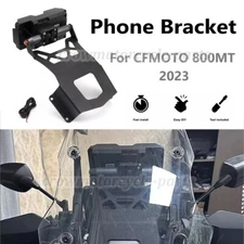 Cell Phone GPS Holder Mount Support Stand Bracket Kit For CFMOTO 800MT 2023