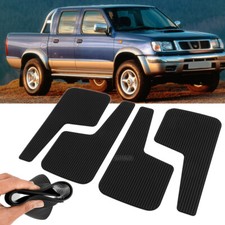 For Nissan Navara D22 2WD Cab 1998-2005 4xMud Flaps Splash Guard Mudflaps Rubber