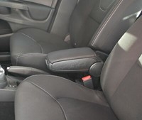 Renault Clio 4 IV (2012-2019) Mittelarmlehne Passform Armlehne Textil Schwarz