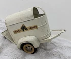 Vintage Tonka Farms White Horse Trailer Read