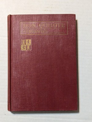 1922/34 - El Ingenioso Don Quijote de la Mancha by Cervantes - HC - Spanish (#2)