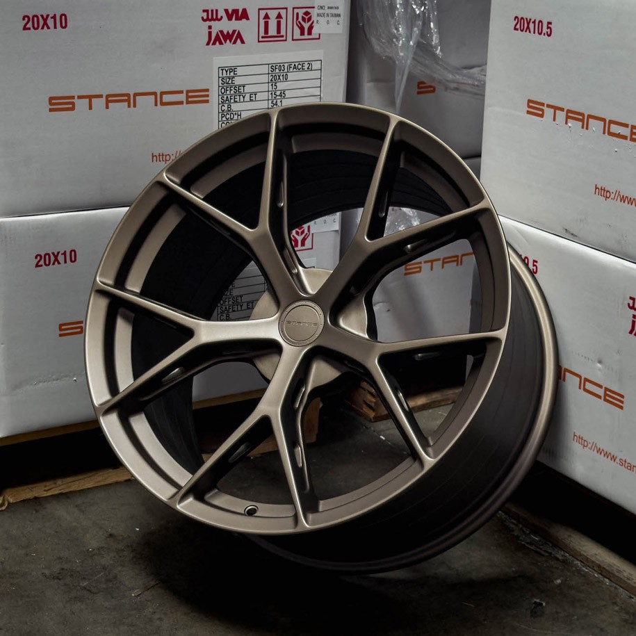 19" Stance SF14 Bronze Concave Wheels Rims Fits Maserati Ghibli