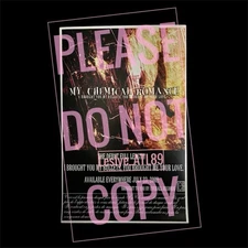 My Chemical Romance 2002 Bullets Vintage Poster from the  Promo Poster Set “B”