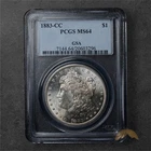 1883-CC Morgan Silver Dollar $1 - PCGS MS64 GSA - Carson City