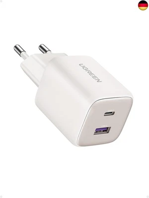 Nexode USB C Ladegerät 35W iPhone Schnellladegerät 2-Port Netzteil GaN II USB-C - Bild 1 von 4