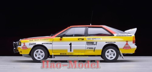 Sun star 1:18 Audi Quattro A2 WRC Racing Model Car Alloy Diecast Birthday Gifts - Foto 15 di 19