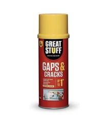 GREAT STUFF Gaps & Cracks up to 1" Natural Color 12 oz 