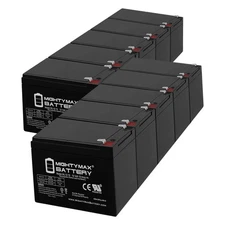 Mighty Max 12V 12AH SLA Battery Replacement for PowerStar - 10 Pack