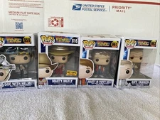 Funko Pop  Back to the Future  Marty 816 HT & 959 Doc Helmet  961 Marty 963 Biff