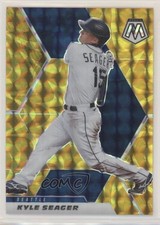 2021 Panini Mosaic Reactive Yellow Mosaic Prizm Kyle Seager #165 0p1e