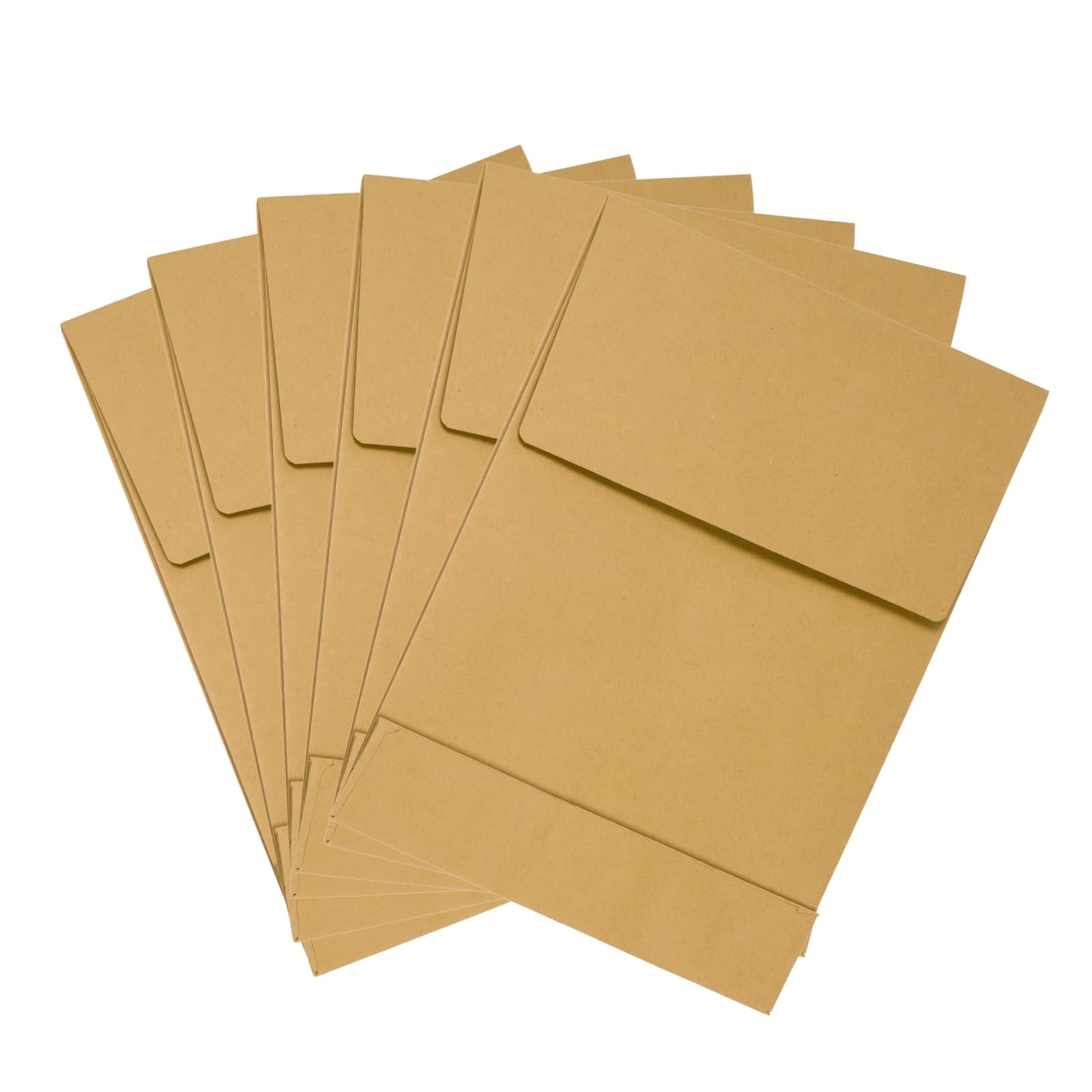Pochettes d'expédition B5 marron 176 x 250 mm, idéales pour envoyer vos manuscrits et livrets