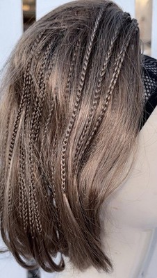 Jon Renau Vintage Hair addition Easi Hair in Color Urban Root Beer Float