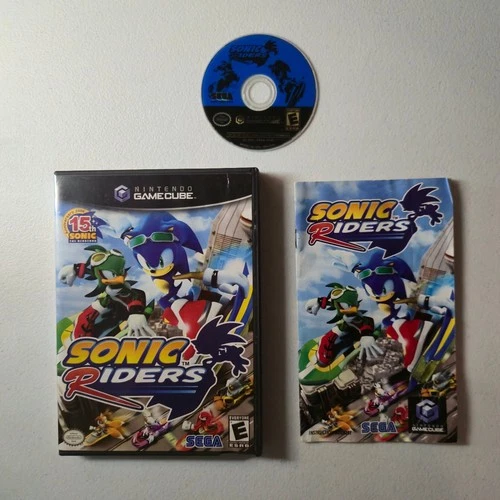 Sonic Riders 15th Anniversary Nintendo GameCube Video Game CIB Complete