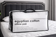 2-Pack Luxury Egyptian Cotton Pillows