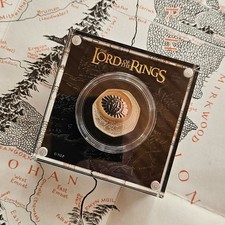 The Lord of the Rings 2026 UK 50p - Silver Proof Colour Coin: The One Ring