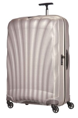 NEW Samsonite Cosmolite 3.0 Large Spinner Pearl Suitcase Luggage