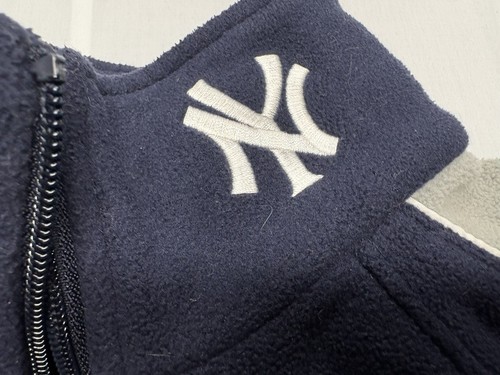 New York Yankees MLB Half Zip Fleece Youth Size 10-12 - Picture 3 of 8