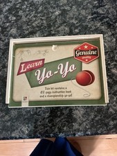 HINKLER LEARN YO-YO Genuine Championship Quality Yo Yo Learning Kit Wooden Box