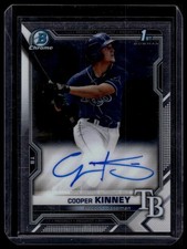 2021 Bowman Draft #CDA-CK Cooper Kinney Chrome Draft Pick Autographs