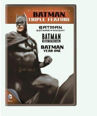 DCU Batman Triple Feature DVD NEW
