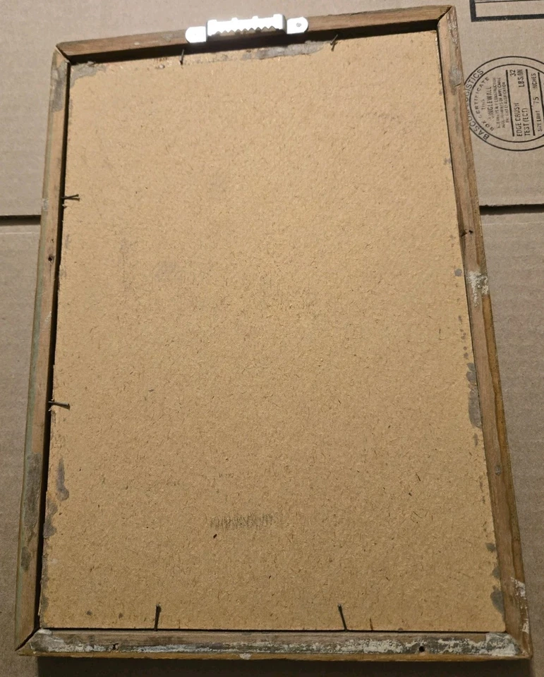 Vintage 1925 BUZZA Motto Print HOME by Edgar A. Guest Art Deco 8 X 11 - Image 2 of 2