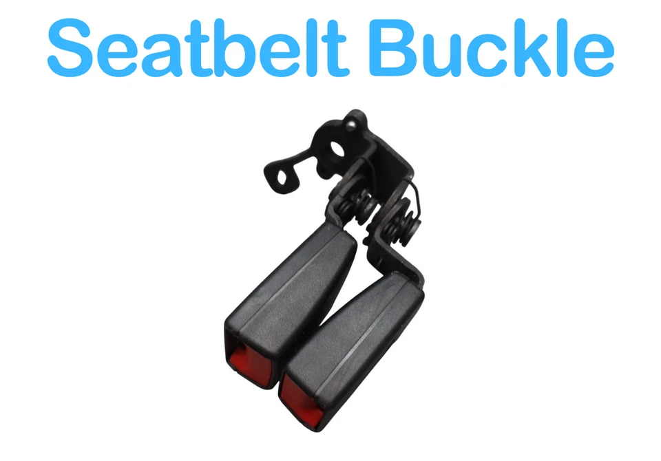 Cinturón de seguridad trasero izquierdo y central Volkswagen e-Golf 17-19 hebilla OEM Foto 3 de 4