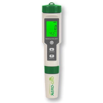Digital 5-in-1 Meter: 5 Functions: pH, TDS, EC, Salinity%, Salinity ppm, and ...