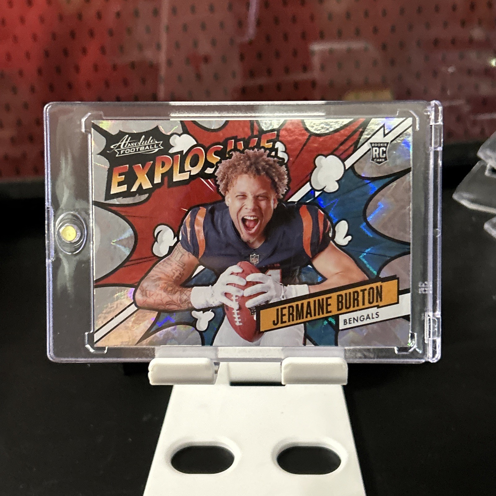 2024 Panini Absolute - Explosive Jermaine Burton #EX-JBN (RC)