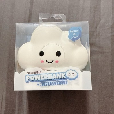 iJoy Squishable  Happy Cloudy   Power Bank 3600MAh, new in factory packaging