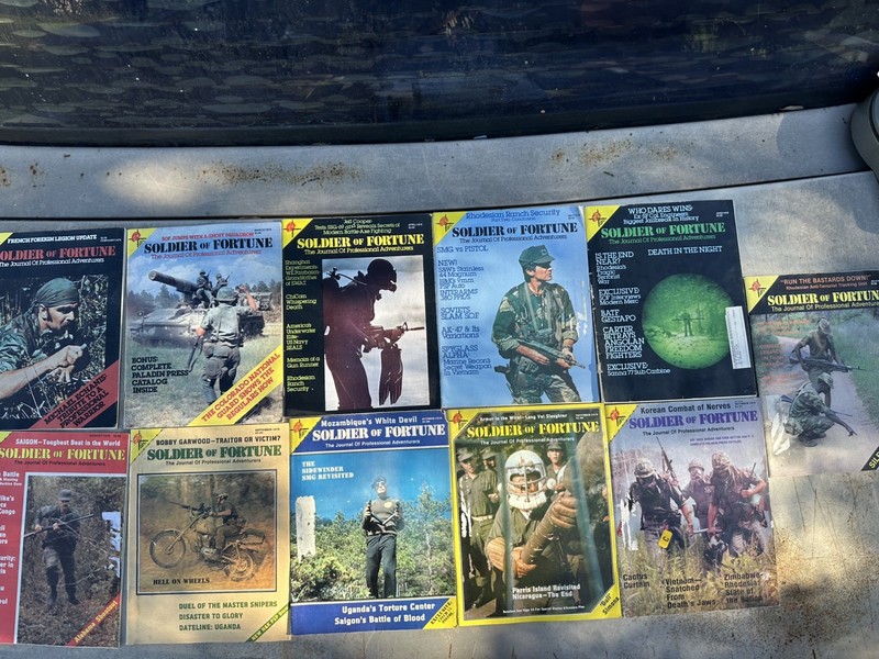 Soldier Of Fortune Magazine 1979 Lot Of 11