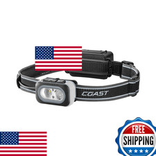 Coast RL20R 1000 Lumen Tri-Color LED Rechargeable Headlamp Flood Spot Beams