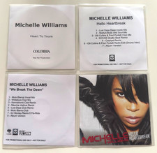 Michelle Williams 4x CDr Promos Hello Heartbreak We Break the Dawn