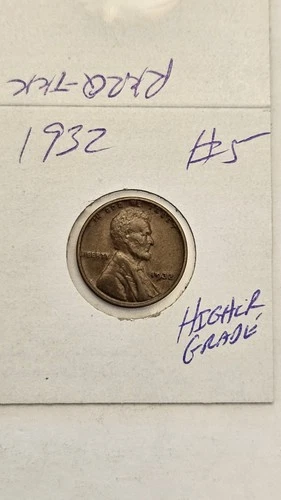 wheat penny 1932 NICE HIGH GRADE AU 1932-P LOT #5 NICE LINCOLN CENT