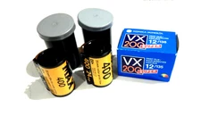 KODAK - 3 ROLLS Of Color print 35mm FILM. Kodak & Minolta ASSORTED (400/200 ASA)