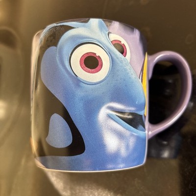 Disney Store Finding Nemo Dory  'Now Where did I Put That Mug' 3D Coffee Mug