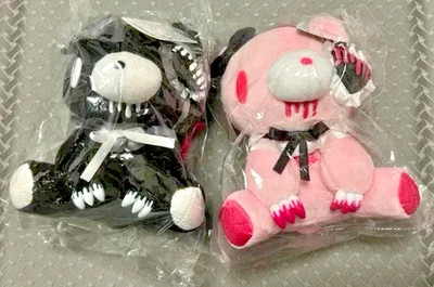 Gloomy Bear Plush Eye patch ver. Black & Pink Gothic 16cm Chax GP Official 2025