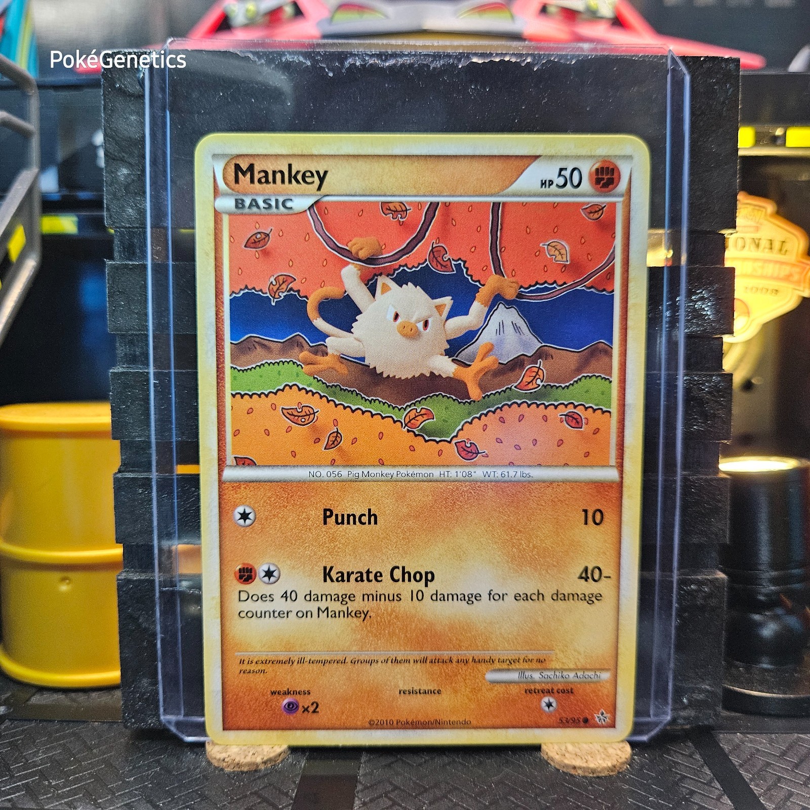 Mankey Unleashed Pokémon TCG 53/95 HeartGold & SoulSilver Common