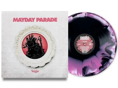 MAYDAY PARADE Sugar White Black & Pink A/B Vinyl LP Variant Limited IN HAND - Image 1 of 2