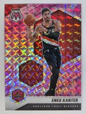 2020-21 Panini Mosaic Enes Kanter #120 Pink Camo Prizm