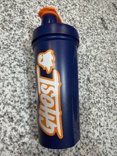 Ghost Shaker Bottle, BlenderBottle Wire Whisk Included, Blue And Orange