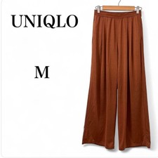 UNIQLO Ladies Wide Leg Culottes Pants M/Medium Black Formal Bottoms