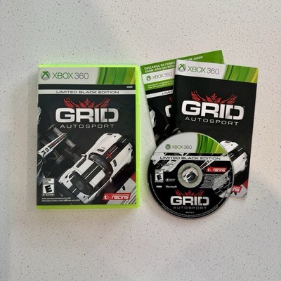 GRID Autosport Limited Black Edition (Xbox 360) Complete CIB Tested PRISTINE!