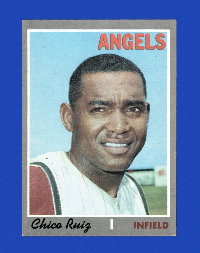 1970 Topps Set-Break #606 Chico Ruiz NR-MINT *GMCARDS*