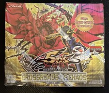 New Yu-Gi-Oh 5D's Crossroads of Chaos Booster Box Sealed 24 Packs Yugioh