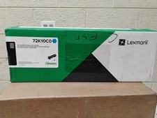 Lexmark 72K10c0 Unison Original Toner Cartridge Cyan  CS820 CX820Sealed Box