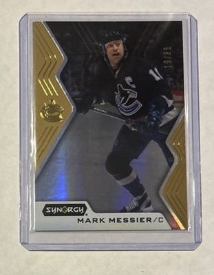 Mark Messier 19/25 #69 Gold Bounty 24-25 Synergy Insert Card Vancouver Canucks￼