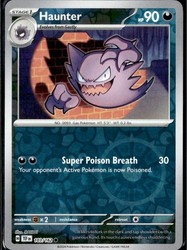 Haunter 103/162 Reverse Holo Common Temporal Forces