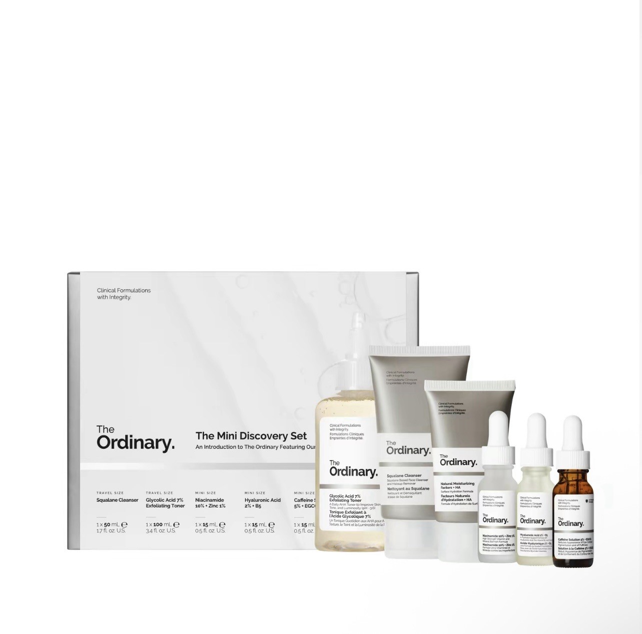 The Ordinary Mini Discovery Set, Limited Edition Best Seller