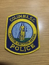 SOUTH CAROLINA SC COLUMBIA POLICE SHOULDER PATCH -Historical Memorabilia