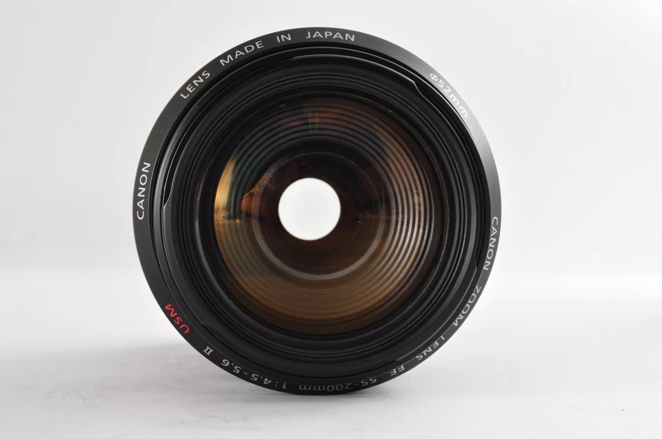 Lente Canon EF 55-200 mm f/4,5-5,6 II USM AF [Exc+5] (34625410) Japón / 1420I#5 Foto 3 de 4